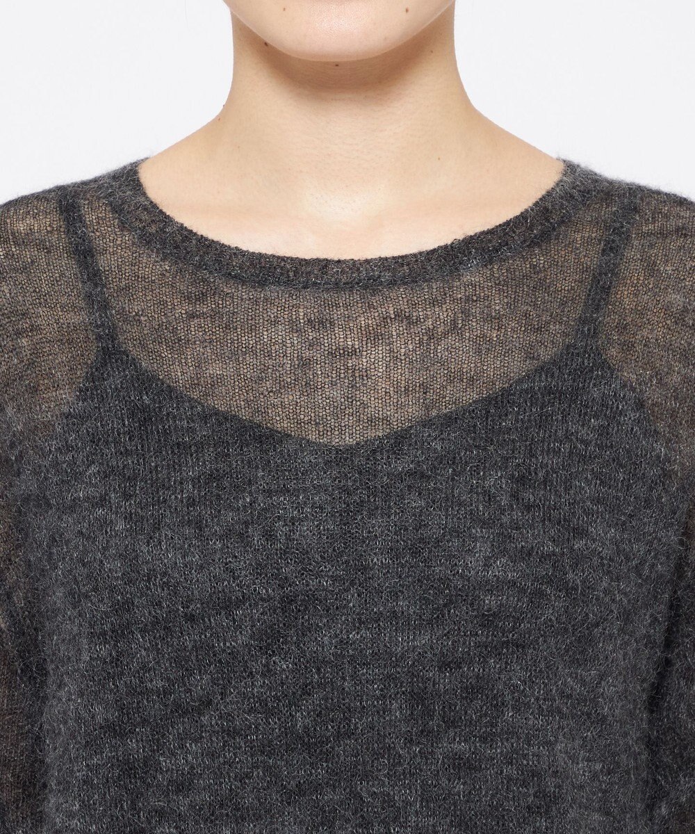 uncrave モヘアニット トップス（uncrave WHITE） 