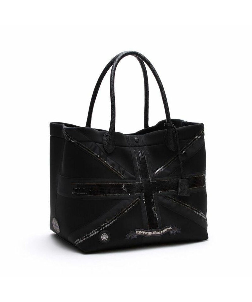 A.D.M.J. 【魔法の様に軽い】マジックライト/ユニオンジャックキューブトート34cm 