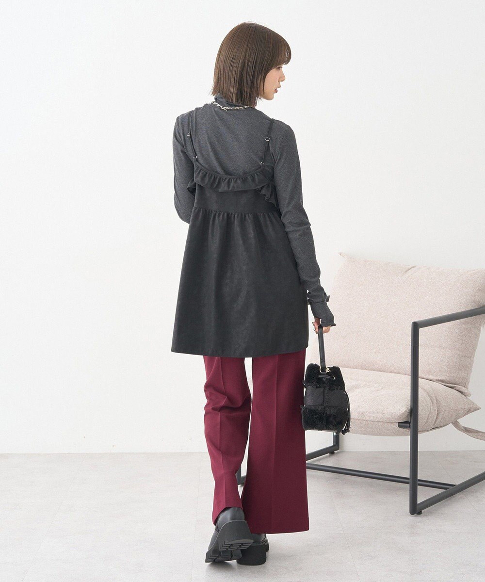 earth music&ecology センターシームフレアパンツ 