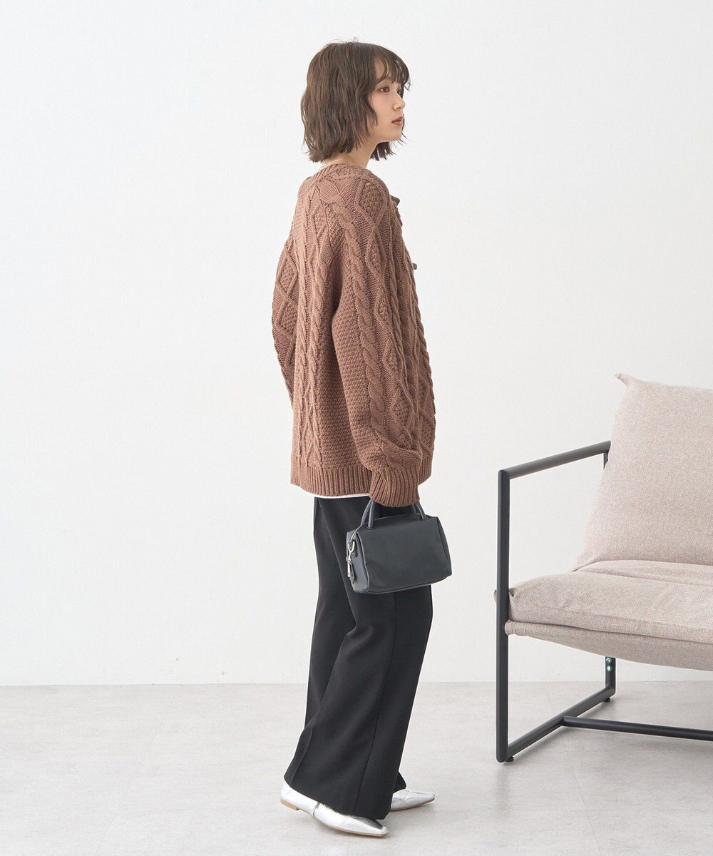 earth music&ecology センターシームフレアパンツ 