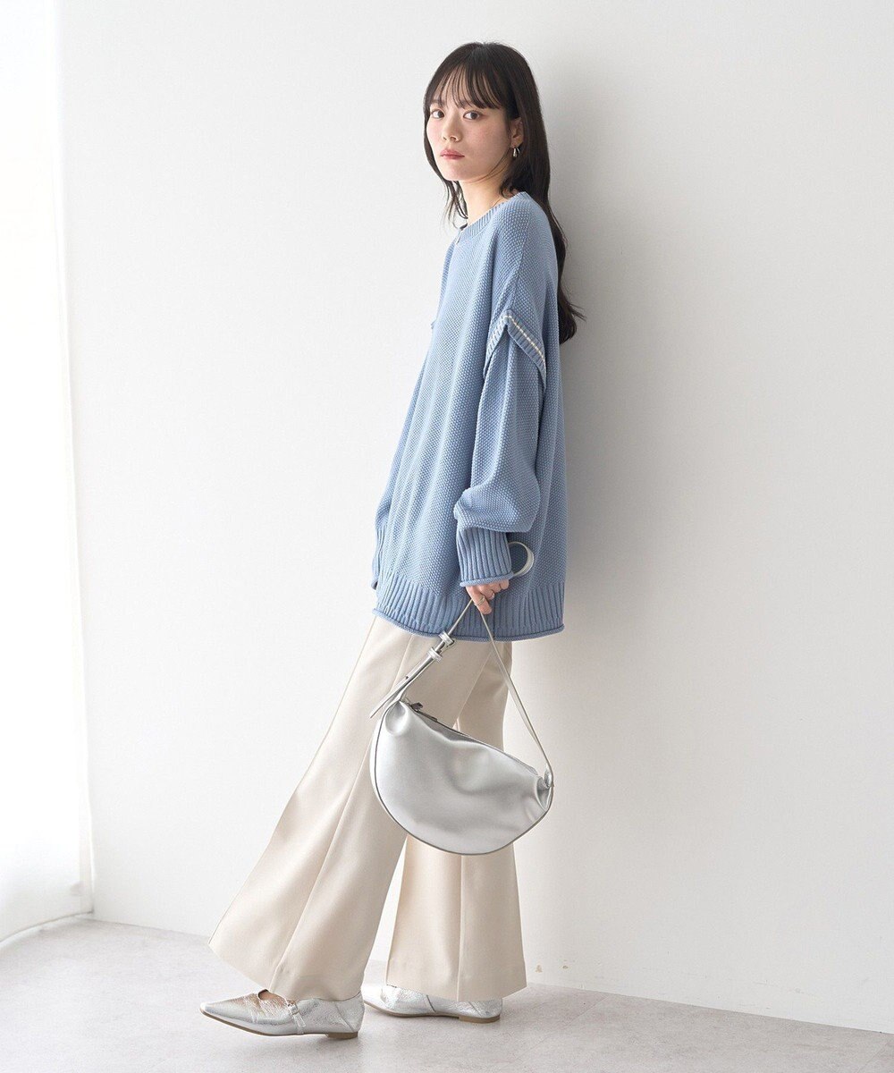 earth music&ecology センターシームフレアパンツ 