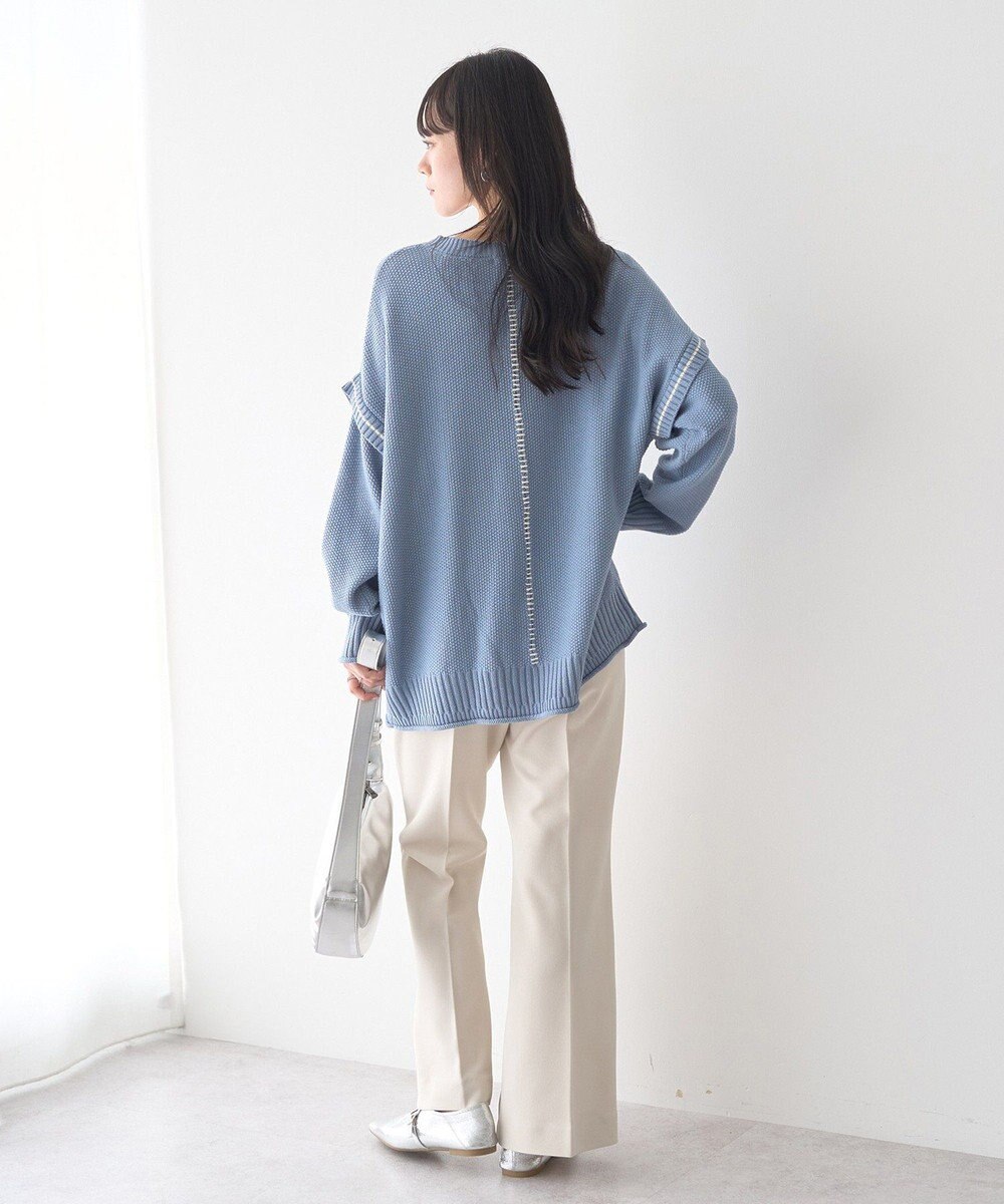 earth music&ecology センターシームフレアパンツ 