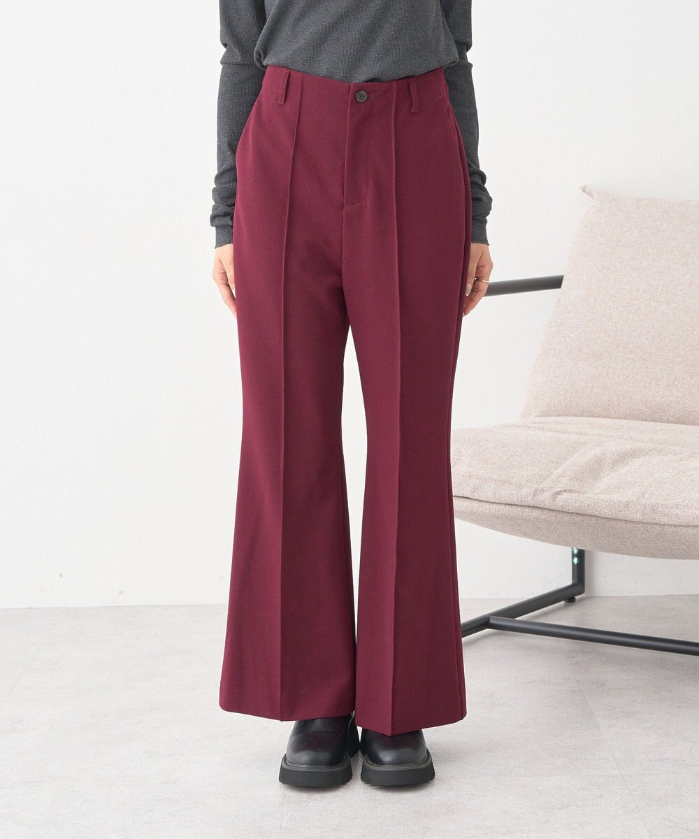 earth music&ecology センターシームフレアパンツ 