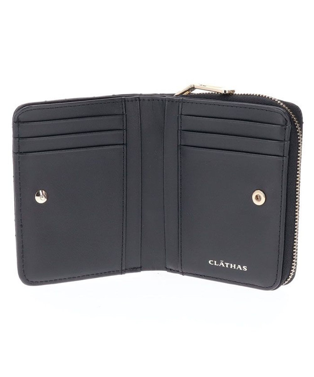 CLATHAS セレナ ファスナー二つ折り財布 