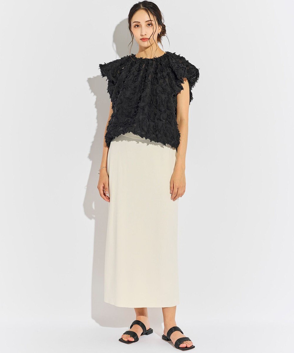 BEIGE， FRANCETTE / ジャガードトップス 