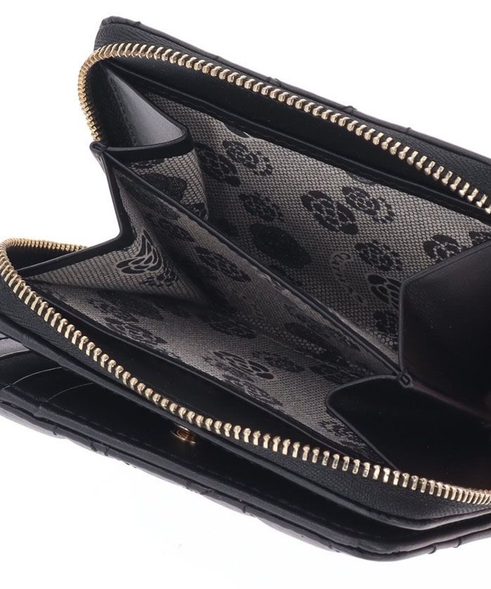 CLATHAS セレナ ファスナー二つ折り財布 