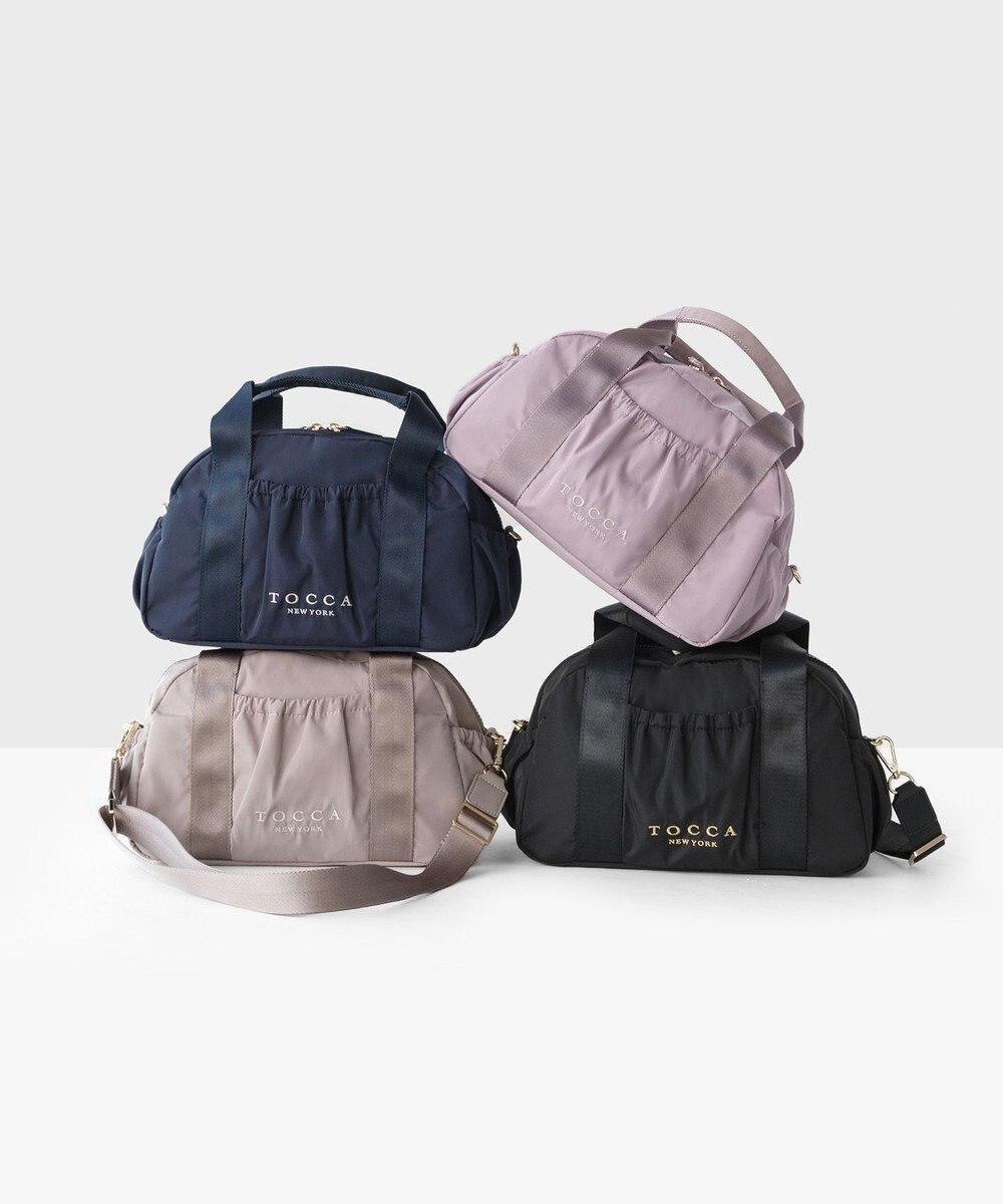 TOCCA 【WEB＆一部店舗限定】【一部カラー撥水】AMIRARE NYLON BOSTON M ボストンバッグ 