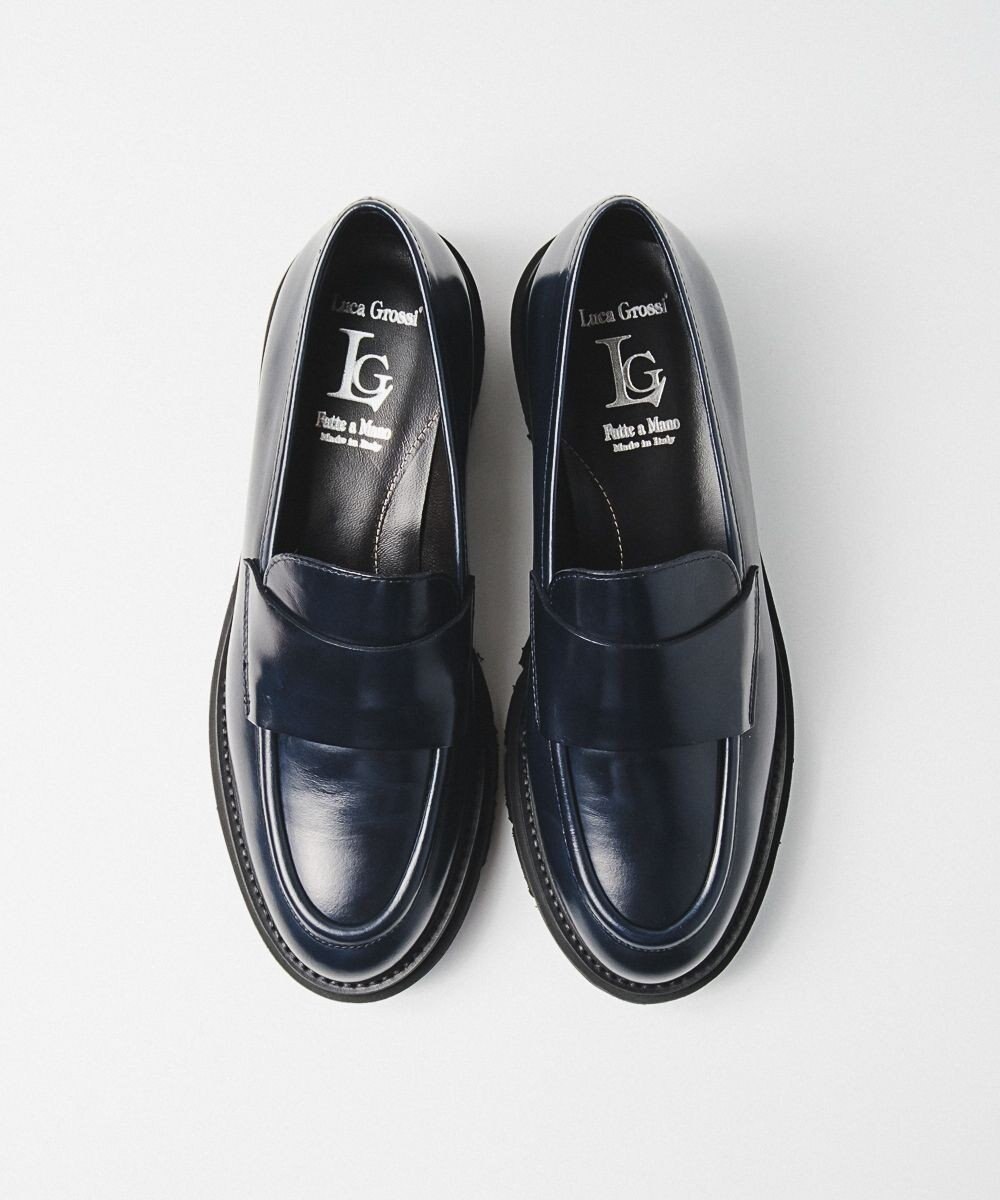 BONTRE 【LucaGrossi/ルカグロッシ】厚底コインローファー/G815M-UA 