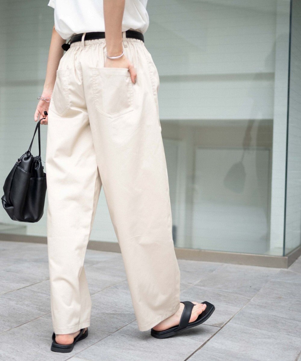 WEGO 【ユニセックス着用ITEM/ウエストゴム/手洗い可】シェフパンツ 