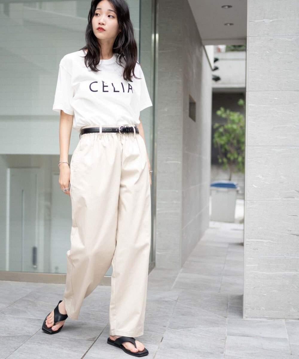 WEGO 【ユニセックス着用ITEM/ウエストゴム/手洗い可】シェフパンツ 