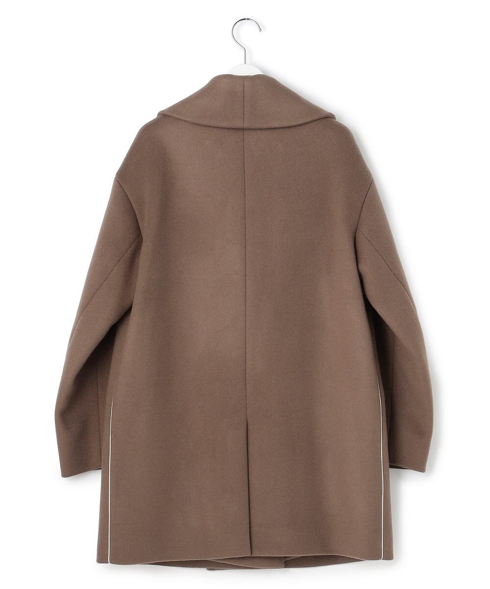 ICB 【WEB＆一部店舗限定】WooloopShortBeaver ショールカラーコート 