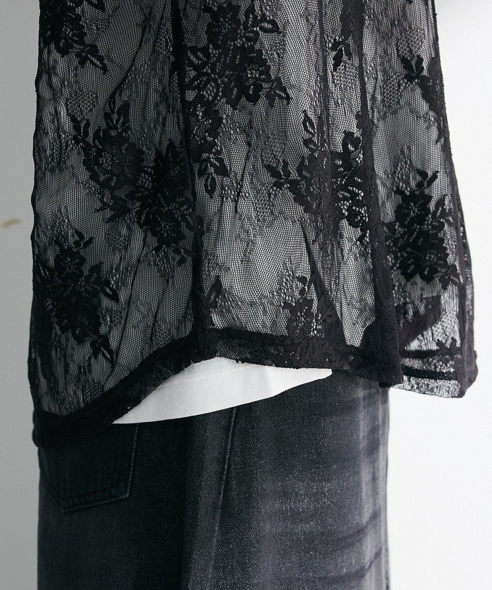 Green Parks ・ＳＵＧＡＲ　ＳＰＯＯＮ　シアーレースフーディー 