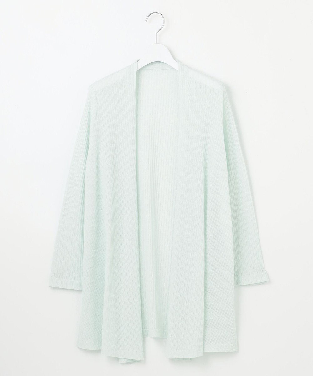 自由区 【アンサンブル対応・洗える】ハンディ カーディガン ロング丈 