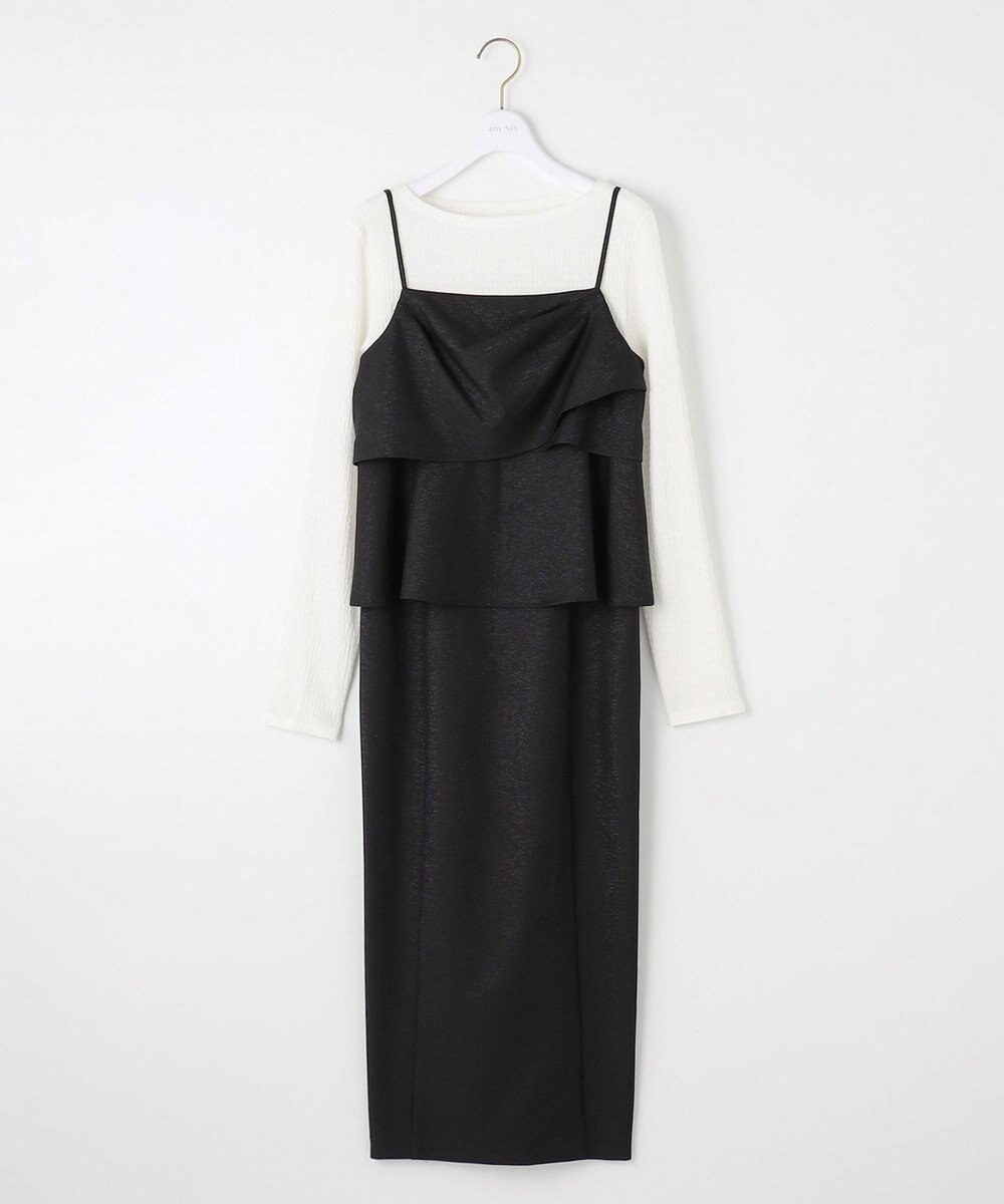 ANY SIS ビスチェワンピース × カットソー セット 