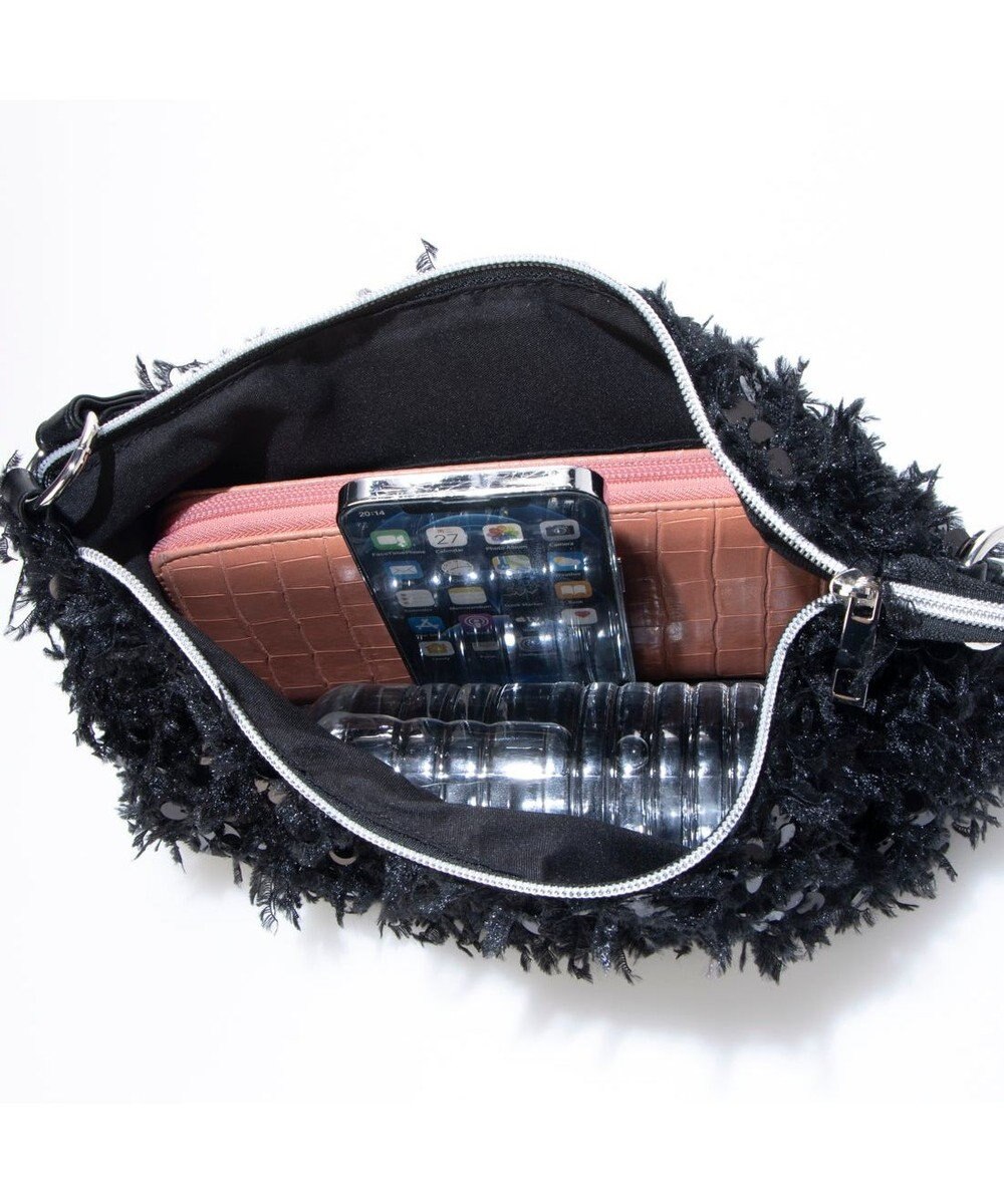 UNBILLION カシュカシュ cachecache / フェザースパンコール2wayセミショルダー 