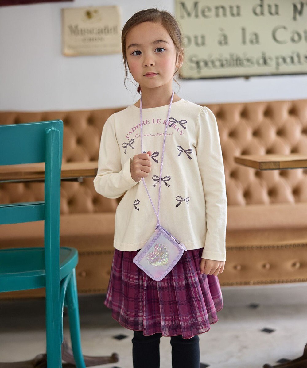 ANY KIDS シャラシャラファスナーウォレット 