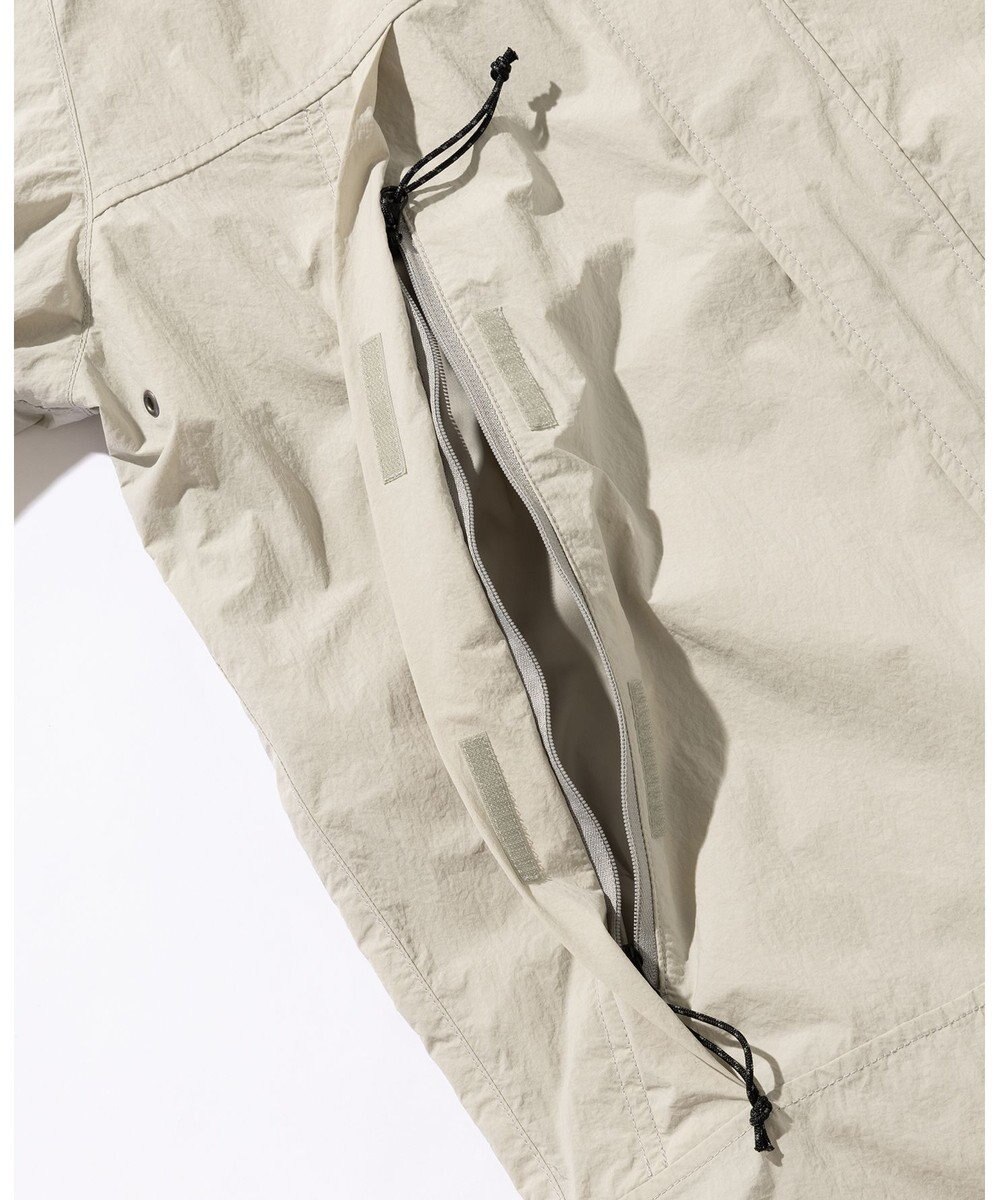 JOSEPH ABBOUD MOUNTAIN 【CREA掲載・ECO撥水/軽量/抗菌性/ライナードッキング対応】タスランワッシャー マウンテン パーカー 