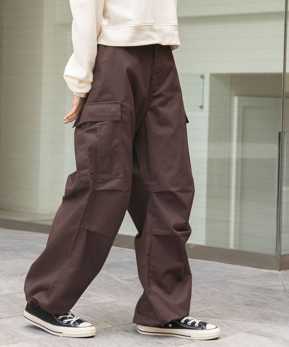WEGO 【ユニセックス着用ITEM/SMLサイズ展開】ワイドカーゴパンツ 