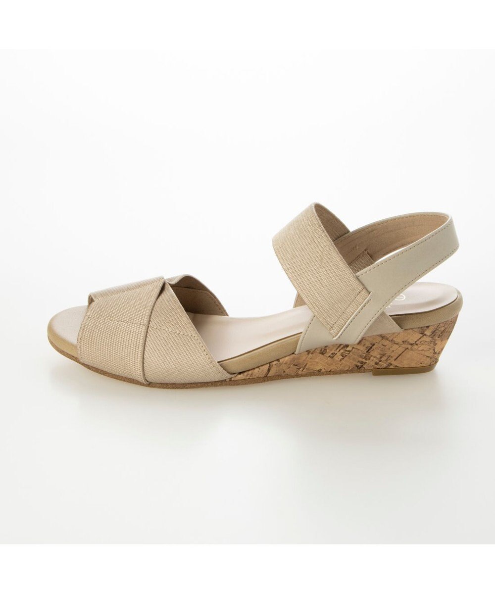 Riz raffinee <Riz raffinee>モチーフウェッジソールサンダル 