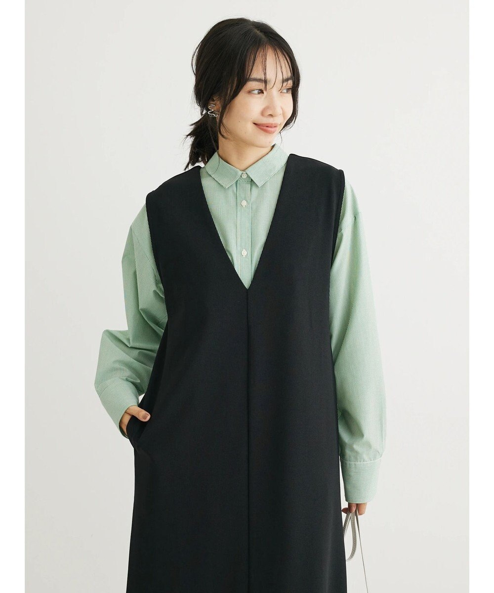 Green Parks ２ｗａｙ　洗えて着回せるジャンスカ 