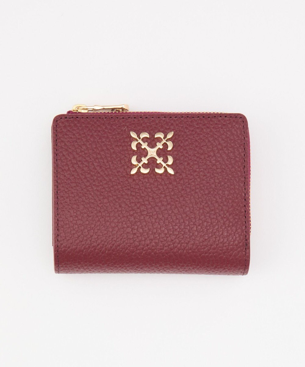 russet ＜お財布人気NO.1＞モノグラムプレートハーフウォレット(SO-376) 