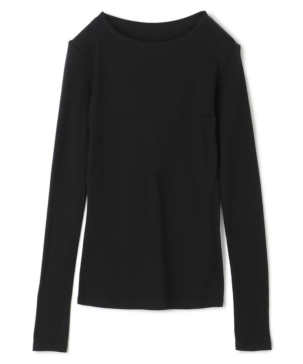 uncrave アルビニスタシフォンテレコ ボートネック カットソー（uncrave STANDARD） 