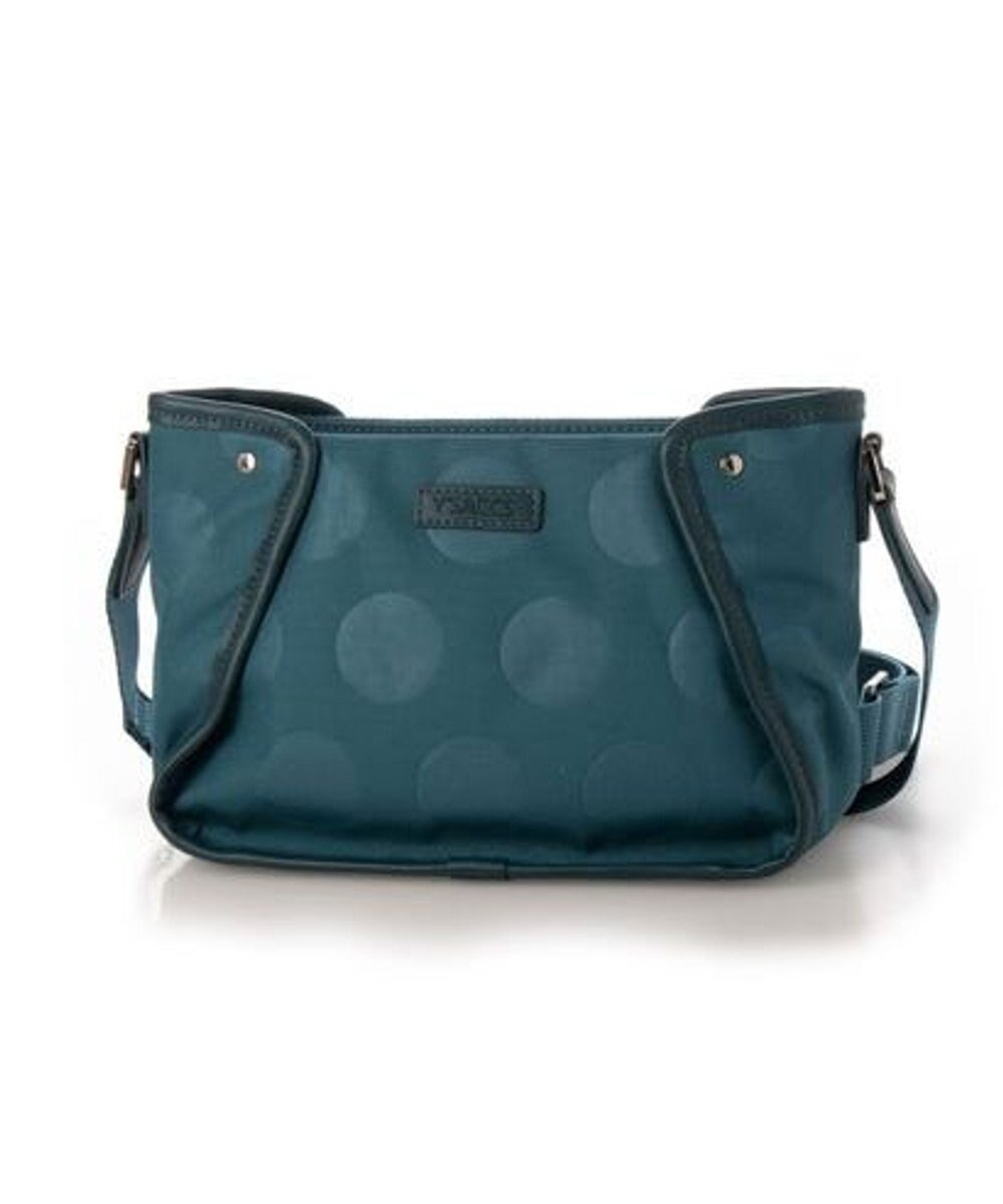 Y'SACCS ヒートエンボス ポルカドットポシェット 