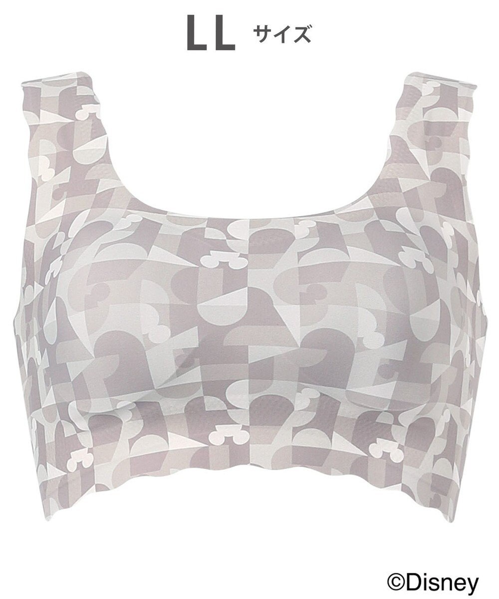 WACOAL ノンワイヤーブラ [GOCOCi][ワコール] Disneyコレクション 伸びのよい素材を使用 立体的なバストシルエット ゴコチ ハーフトップ ブラトップ レディース CGG537 /ワコール 