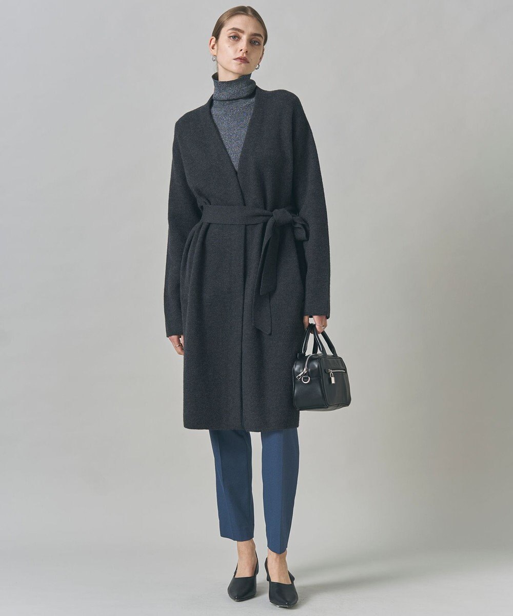 ICB L ミルドウール ロングカーディガン 