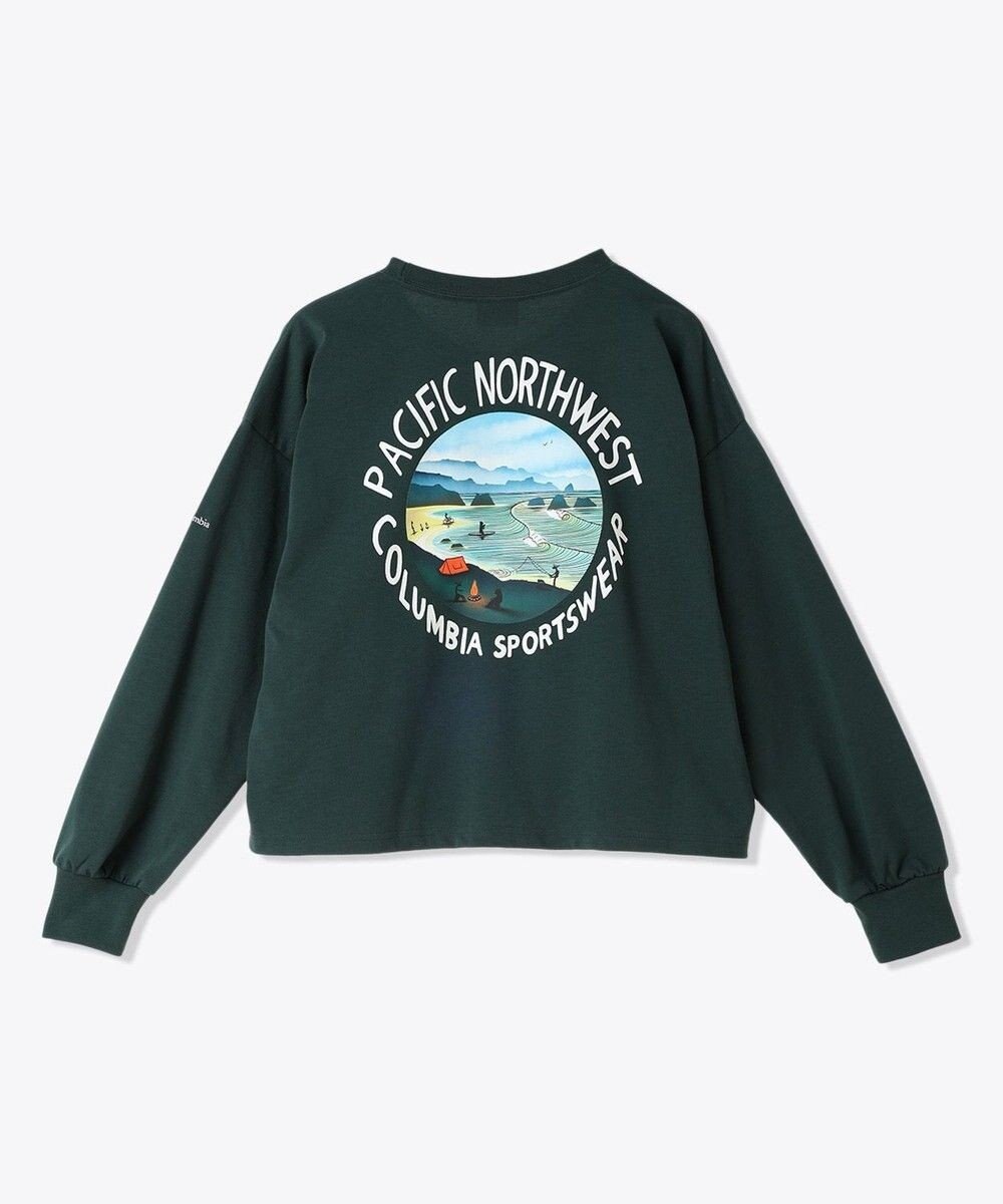 Columbia Columbia/ ウィメンズレイクトゥーアベニューロングスリーブクロップドTシャツ /コロンビア 
