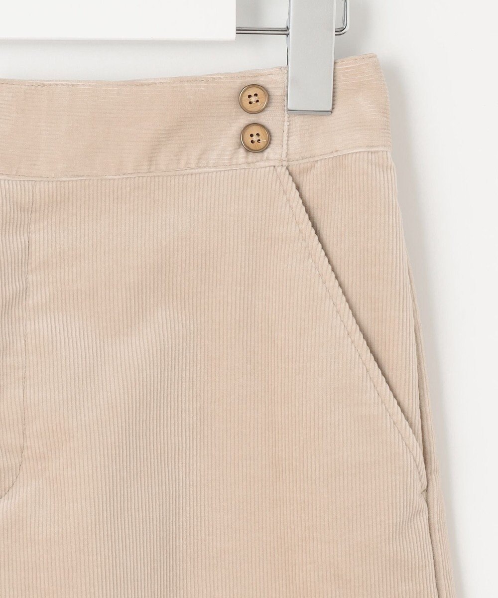 J.PRESS LADIES 【洗える】ハイブリッドAIRDUROY ワイド パンツ 