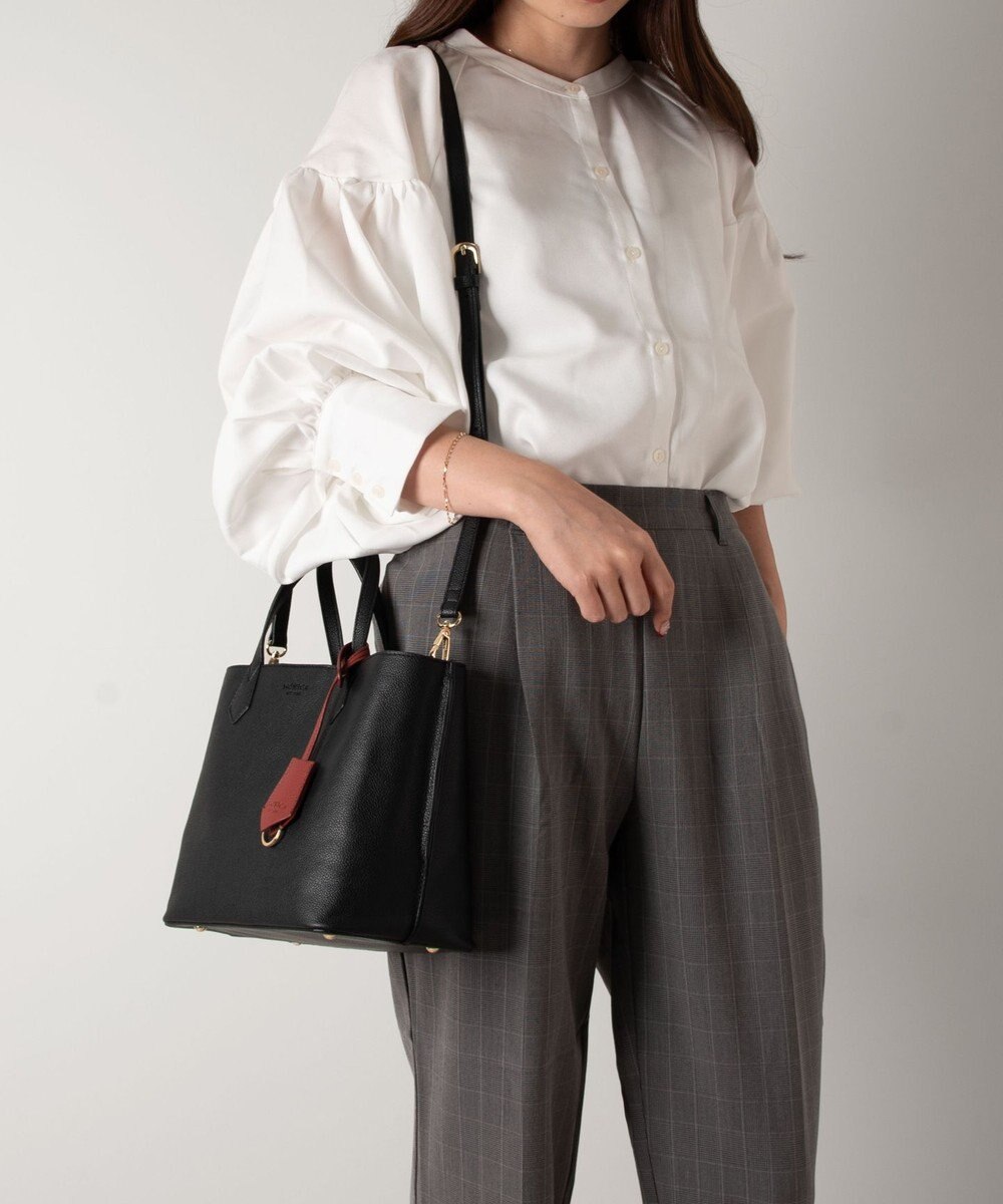 LA BAGAGERIE 【MONICA】バイカラーミディトートバッグ 