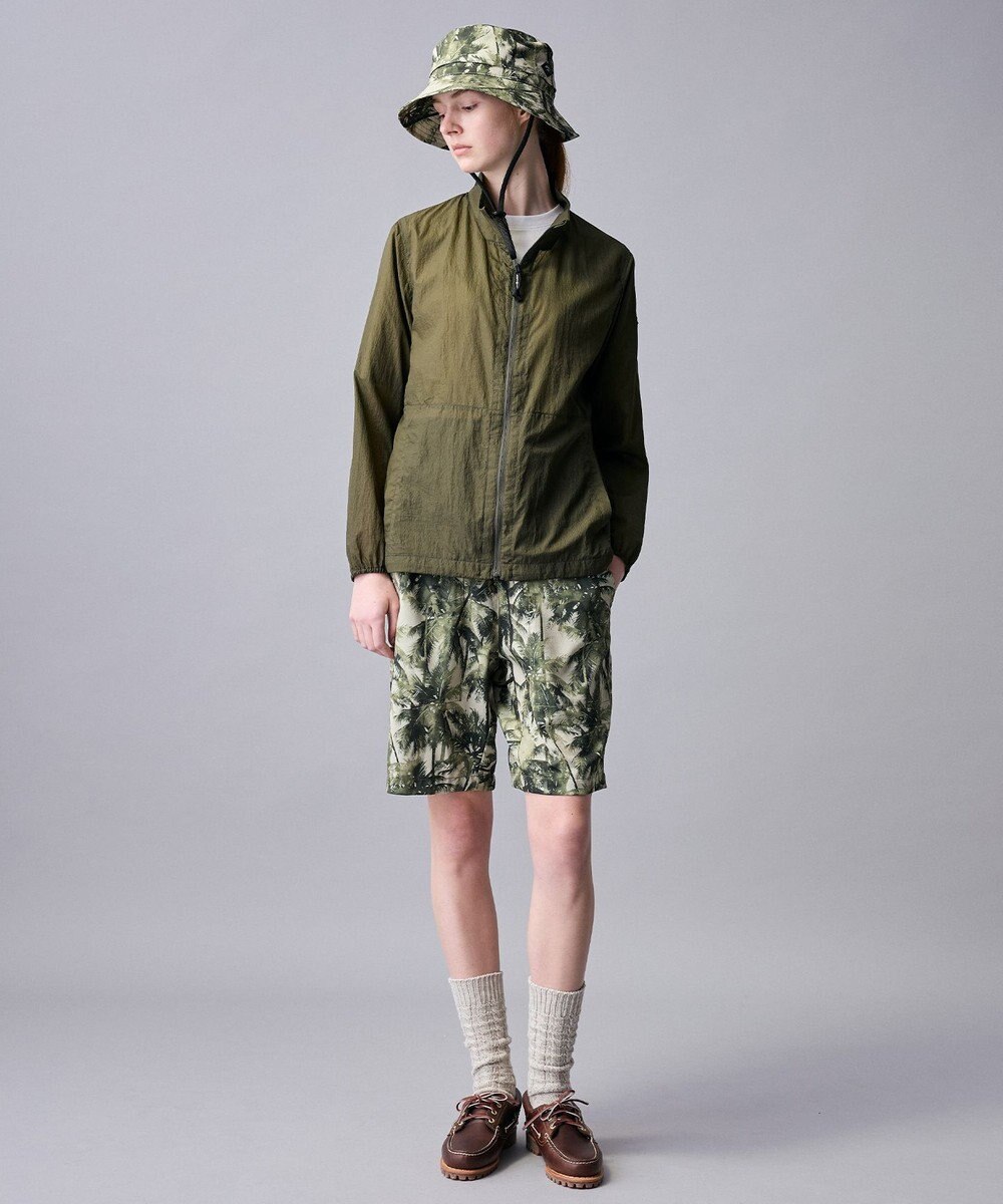 JOSEPH ABBOUD MOUNTAIN 【軽量/ECO撥水/ポケッタブル】ナイロンフライリップ ブルゾン 