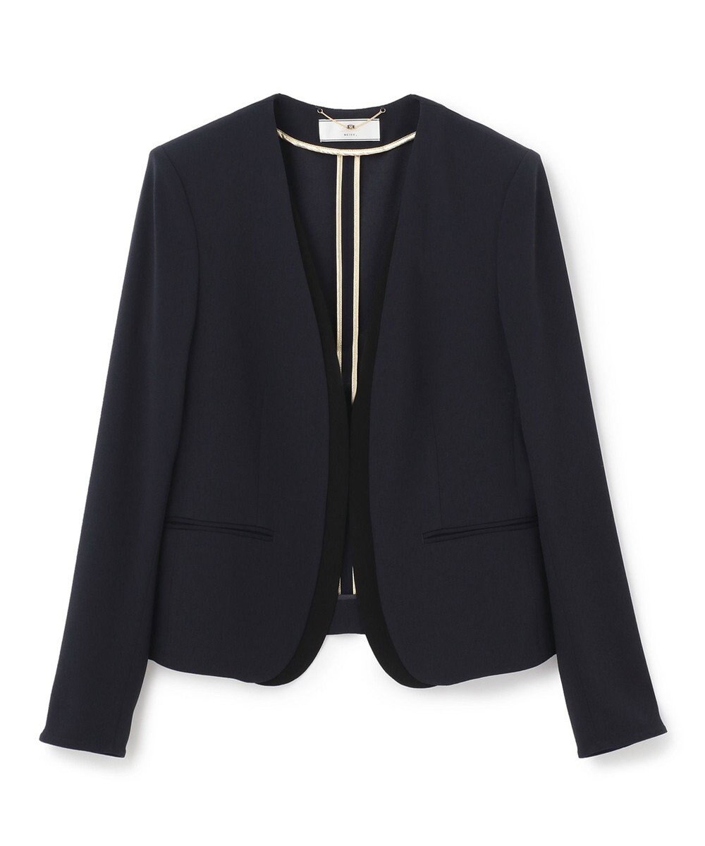 BEIGE， 【洗える・VERY NaVY 11月号掲載】CINDY / ダブルカラージャケット 