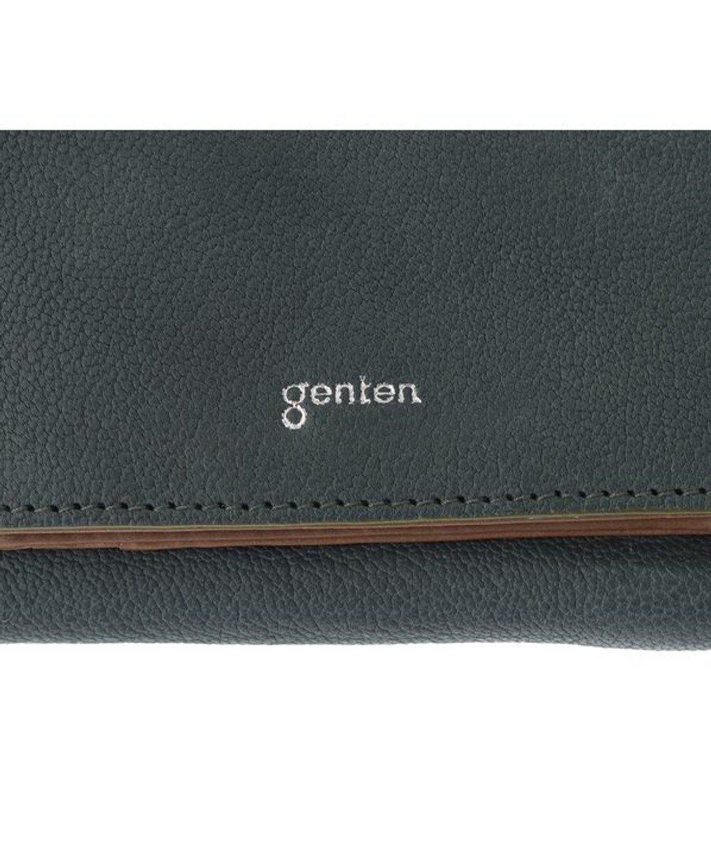 genten 【新型】フレスコ 三つ折り財布 