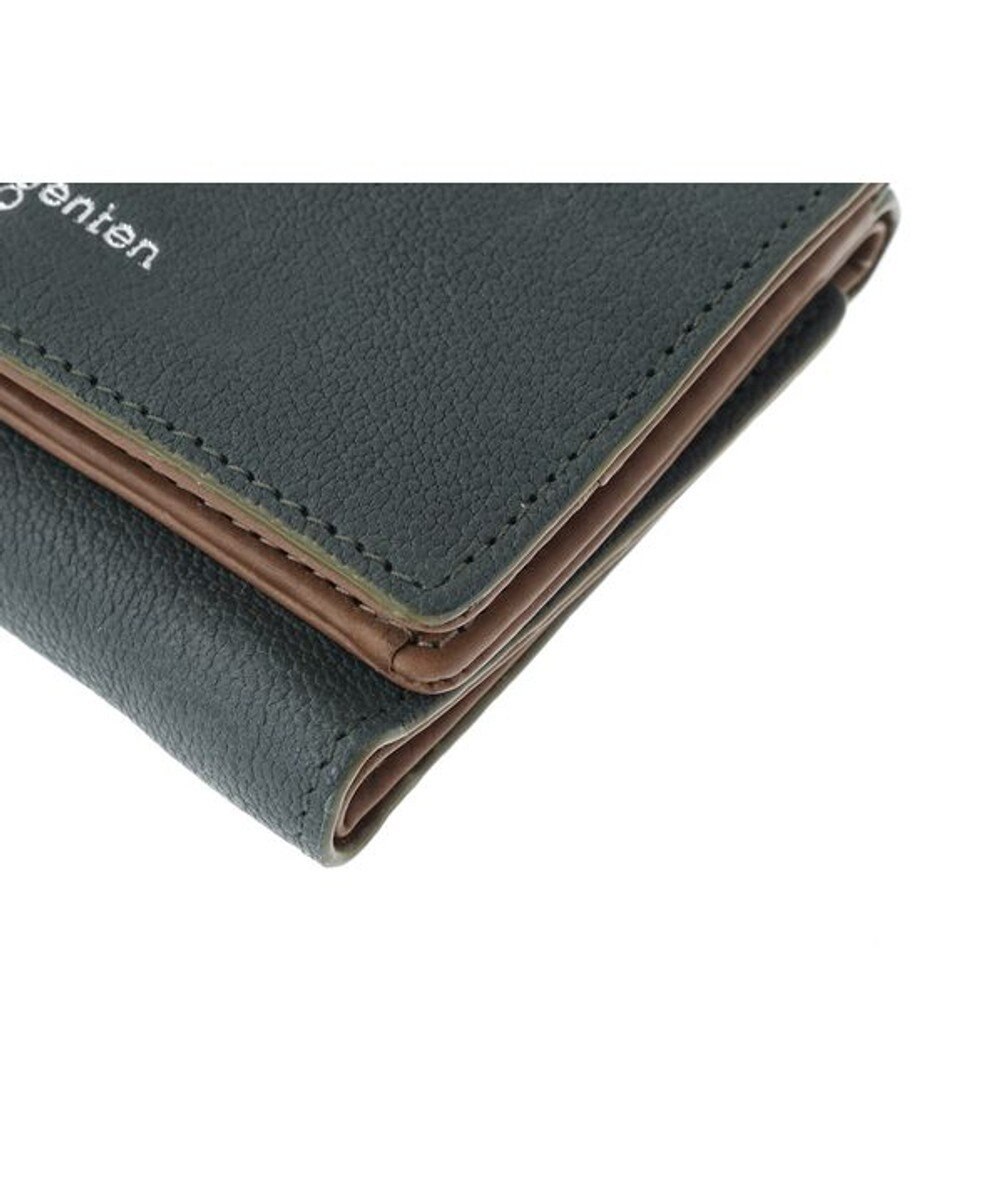 genten 【新型】フレスコ 三つ折り財布 