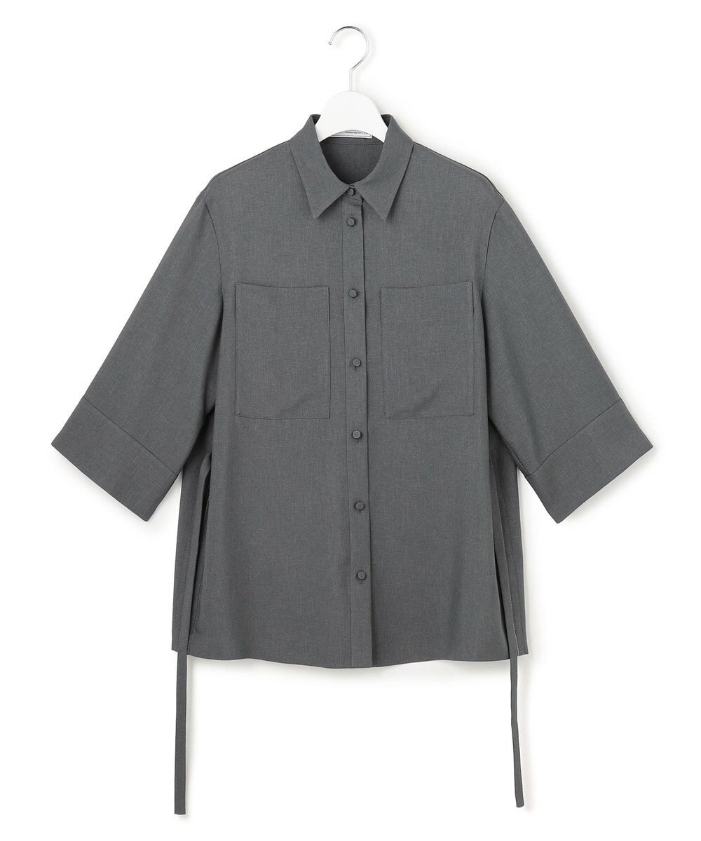 ICB 【WEB＆一部店舗限定】SerikaWorsted シャツブラウス 