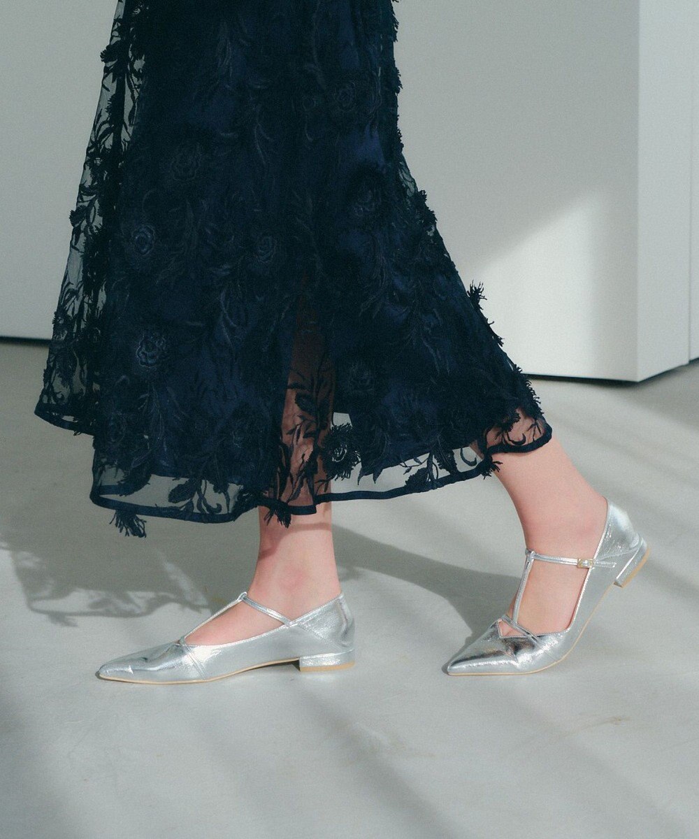 YECCA VECCA メリージェーンTストラップパンプス 