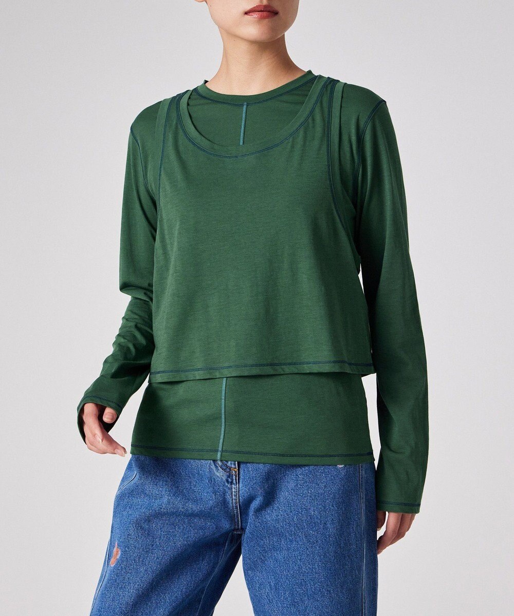 Paul Smith レイヤード シアー カットソー 