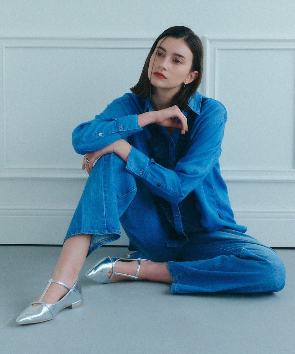 YECCA VECCA メリージェーンTストラップパンプス 