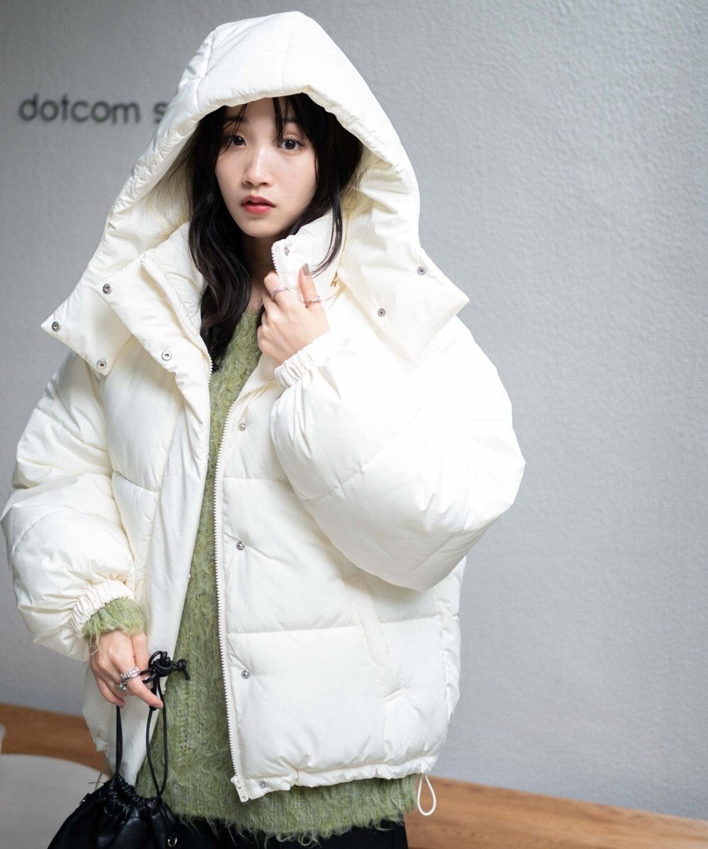 WEGO 【フード取り外し可能】2WAYパテッドジャケット 