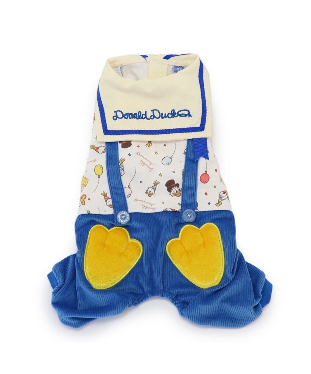 PET PARADISE ディズニー ドナルドダック 90周年 パンツ上下 《パーティ柄》 小型犬 