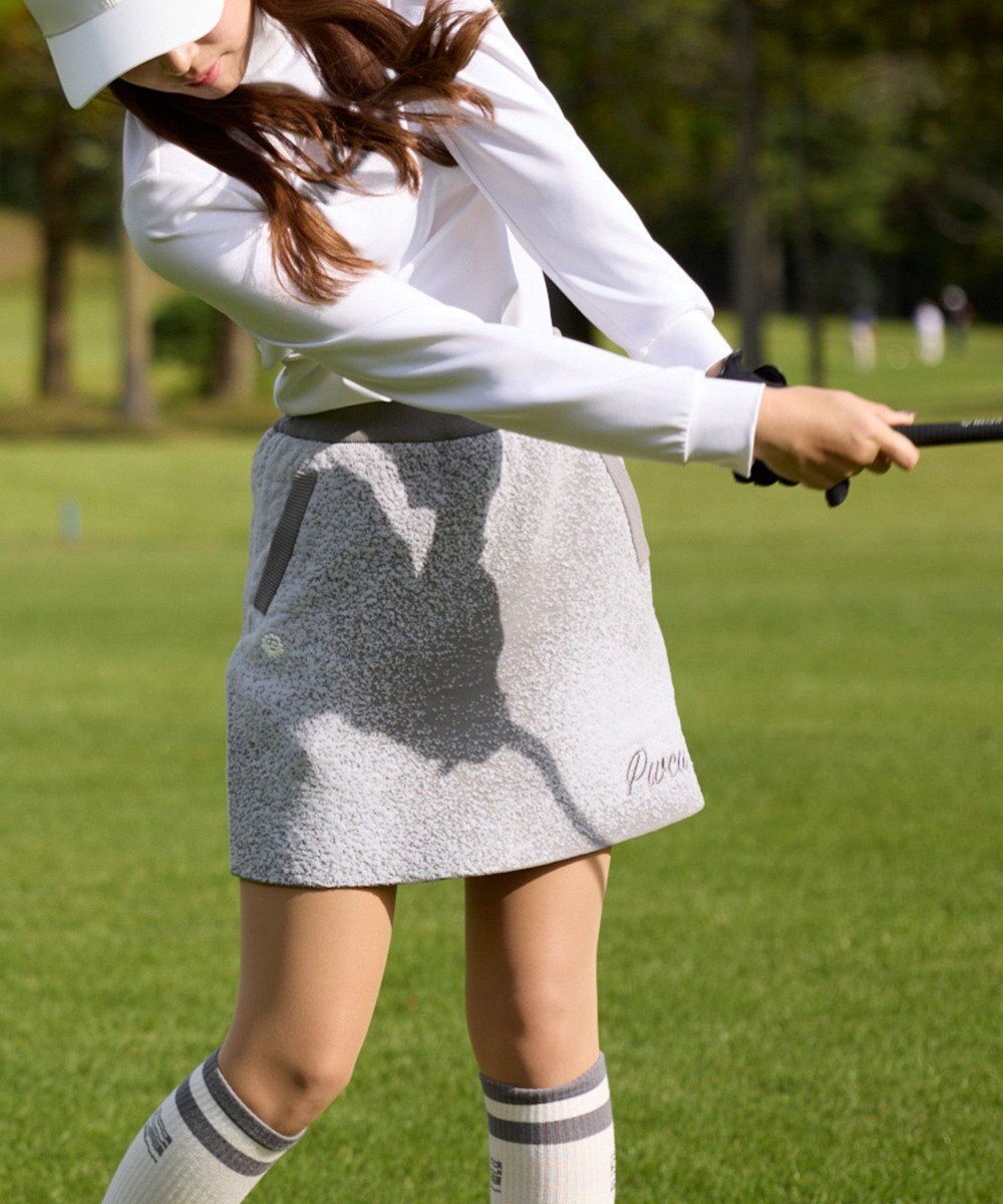 PW CIRCULUS 【手洗い洗濯可】 【WOMEN】グラデーションニットスカート ゴルフ レディース 