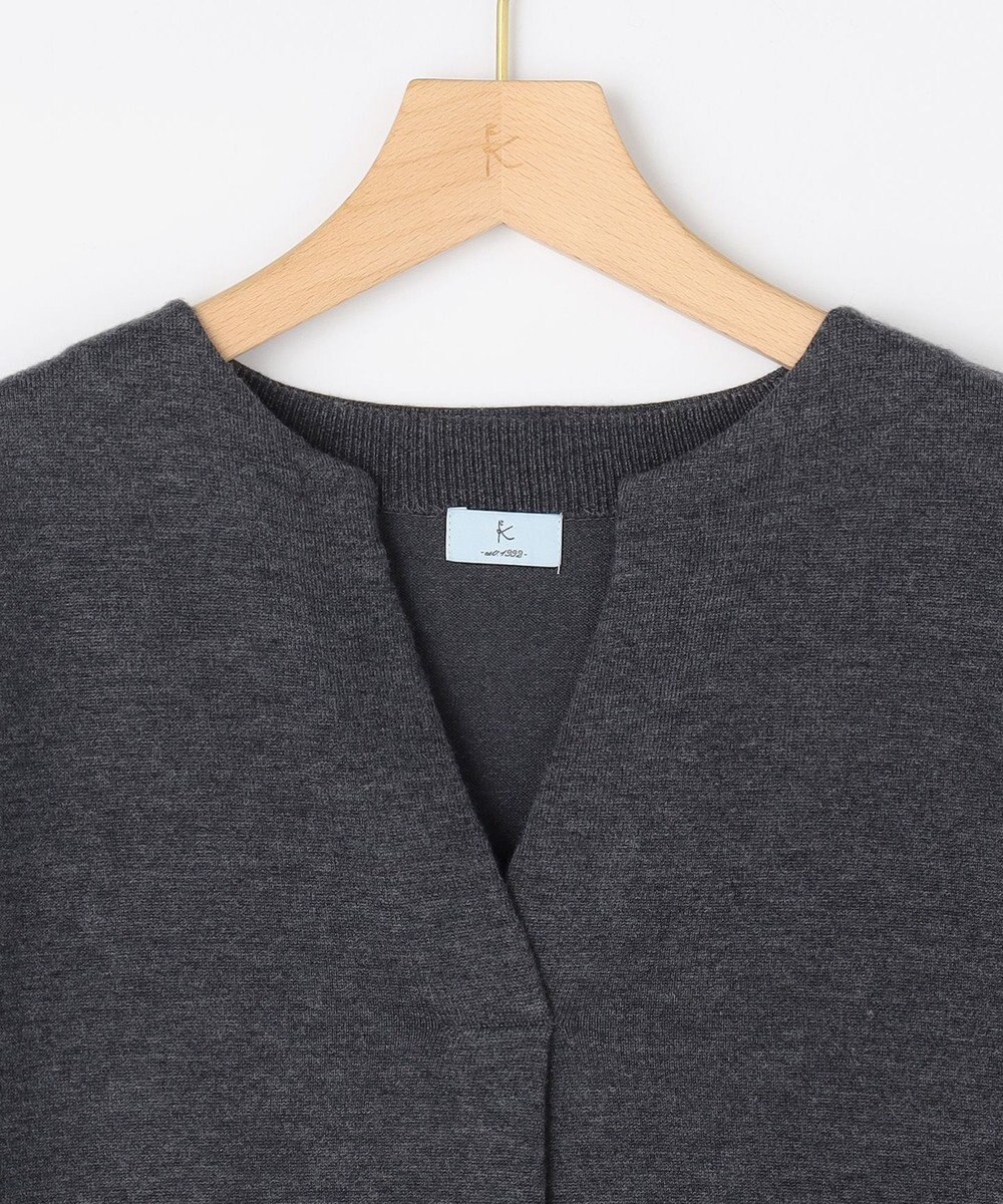 組曲 L キーネックニット ワンピース 