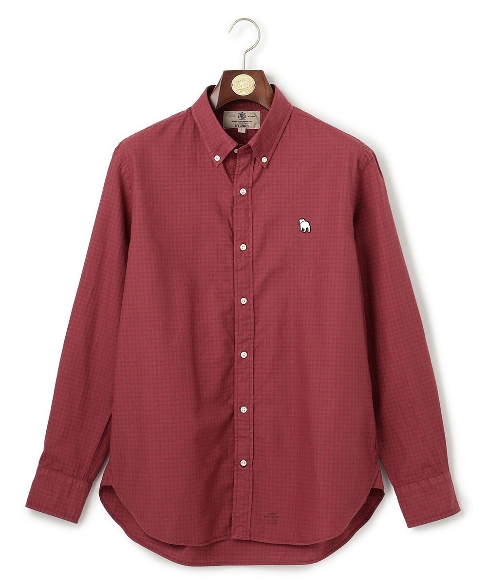 J.PRESS MEN このさりげなさが大人気【IVY COLLECTION】【UNISEX】バックブルチェックガーメントダイ シャツ / B.D. 