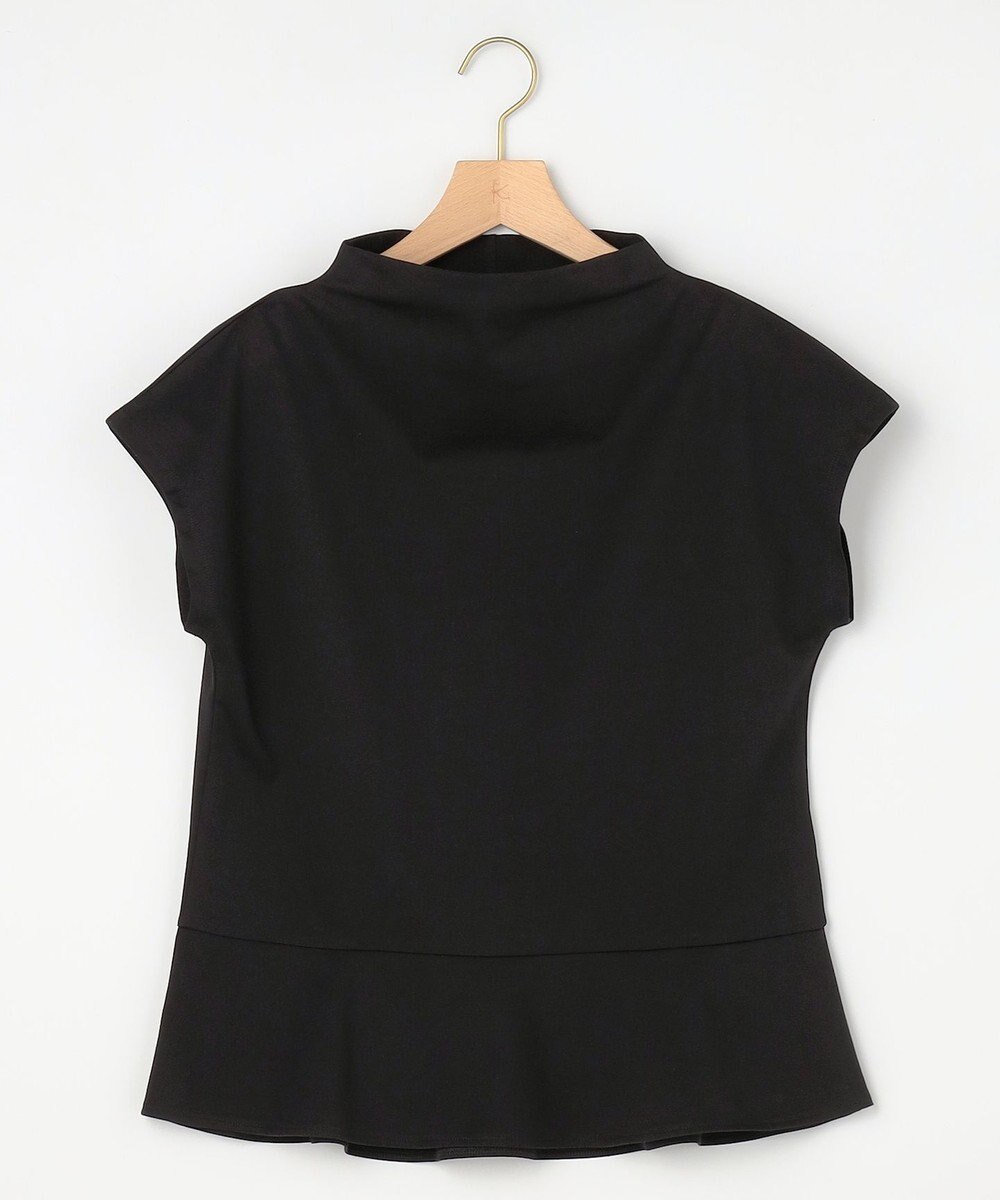 組曲 【先行予約・WEB限定】プレーティング天竺  ペプラムカットソー 