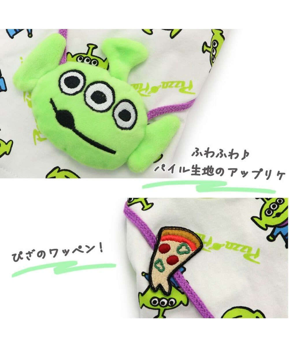 PET PARADISE 犬の服 犬 ディズニー トイ・ストーリーポシェット付き Ｔシャツ 【小型犬】 エイリアン ピザプラネット柄 ロッツォ 