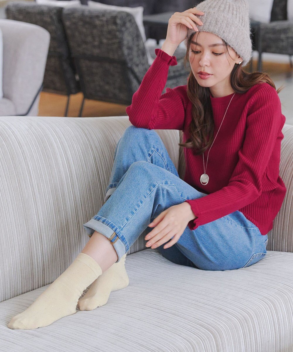 Tiaclasse スパンコールラメソックス 