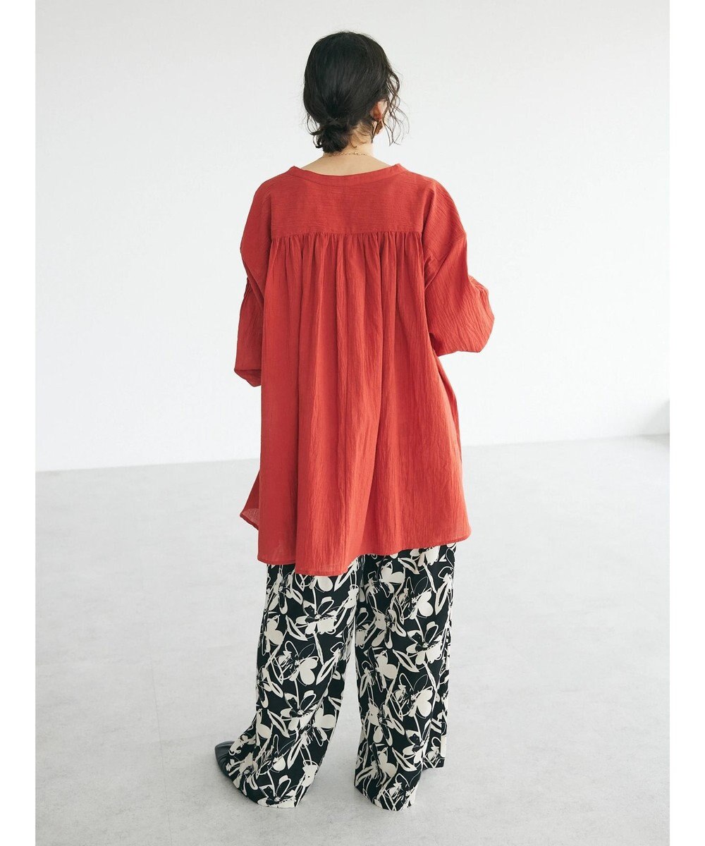 CRAFT STANDARD BOUTIQUE ジョーゼットスキッパーシャツ 