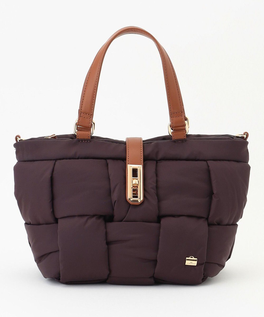 LA BAGAGERIE パデットブロック2WAYミニトート 